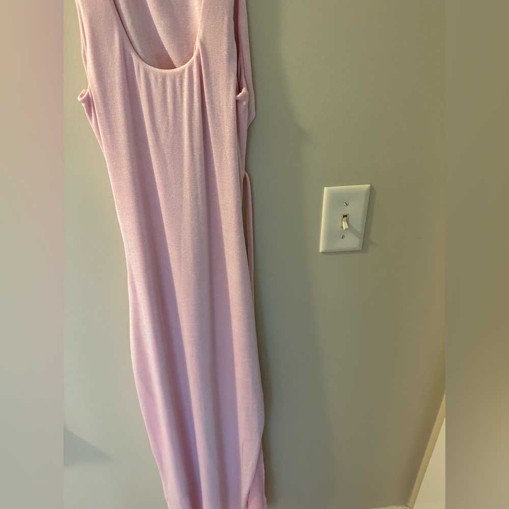 Midi Dress in Baby Pink, brand new only wore once